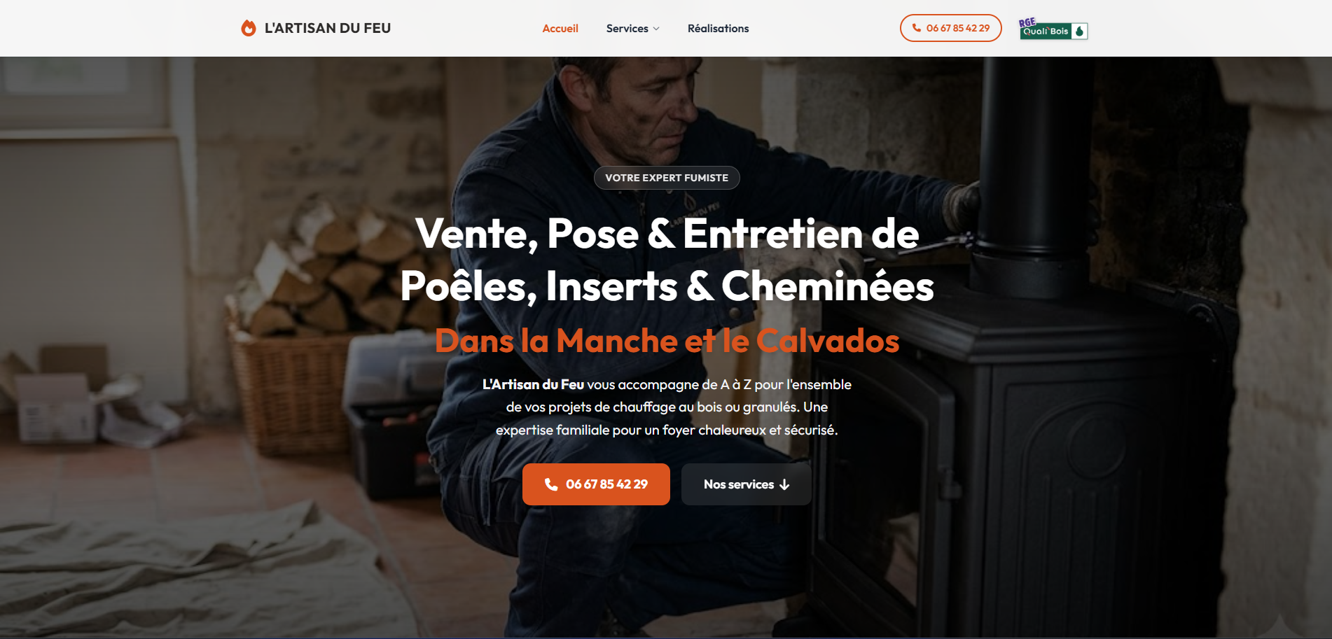 l'Artisan du feu